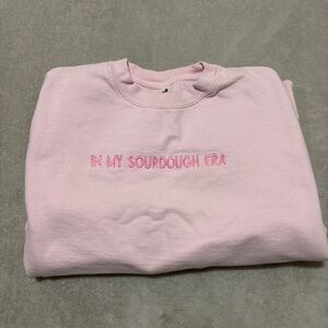 Pink Graphic Sweater